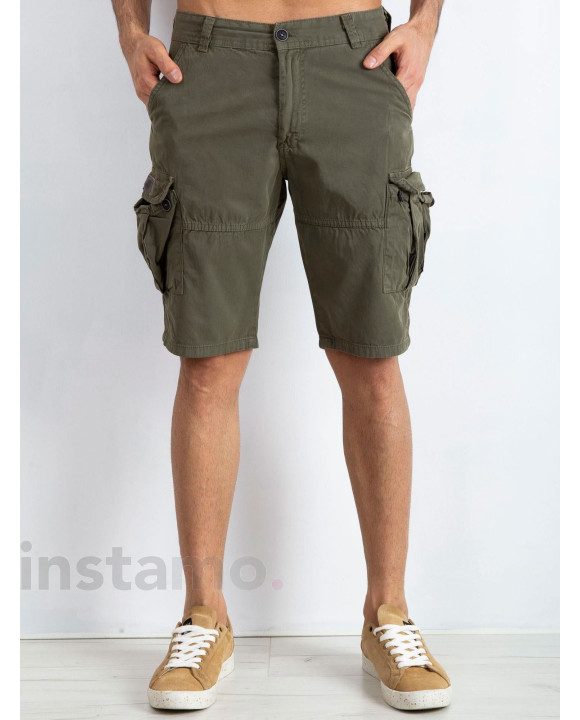 Zelené kraťasy s páskem-243958-20