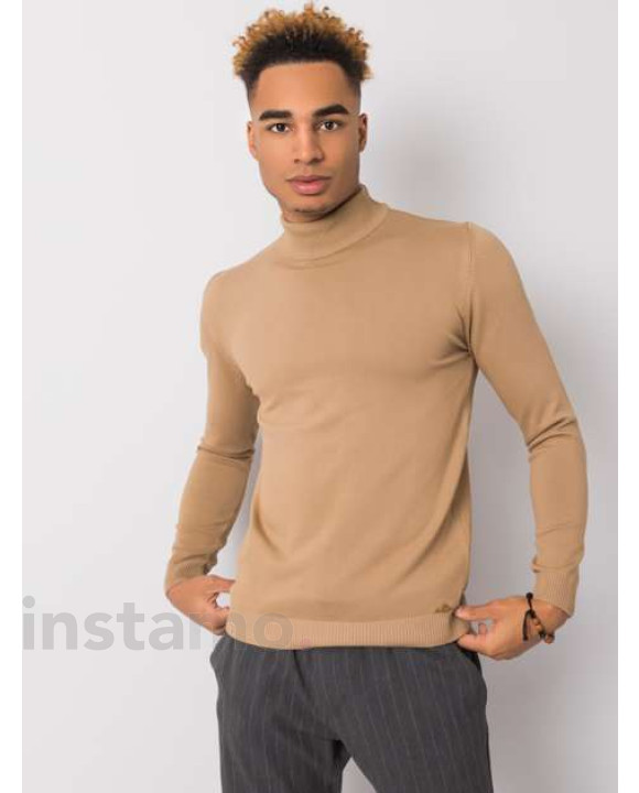 Tmavě béžový svetr-253117-20