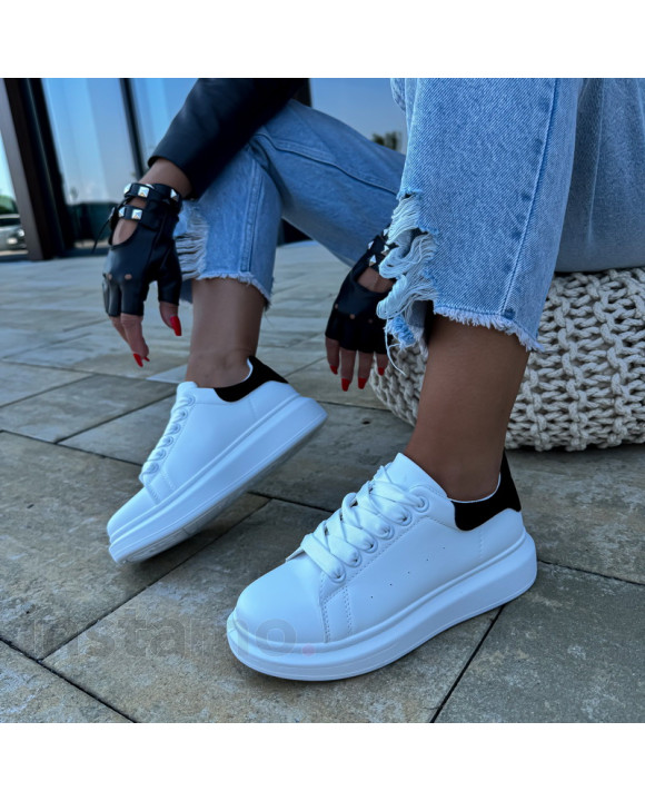 Bílo-černé tenisky-319210-20