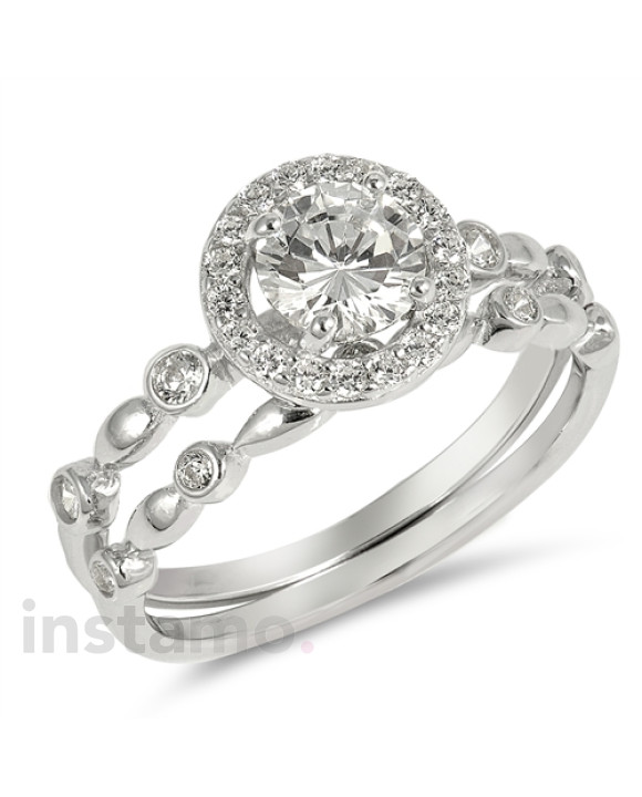 Stříbrný prsten-203140-20