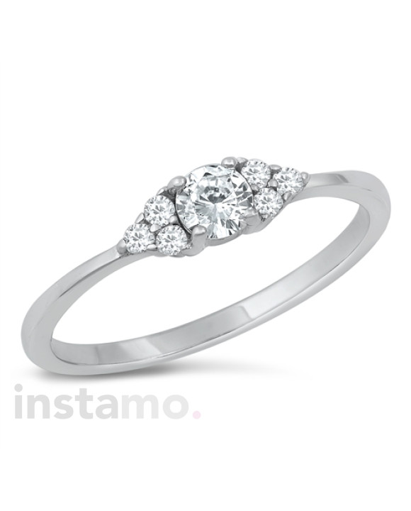 Stříbrný prsten s bílým opálem-253776-20