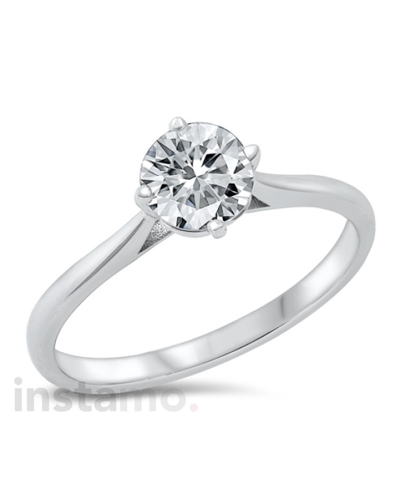 Stříbrný prsten s bílým opálem-253760-20