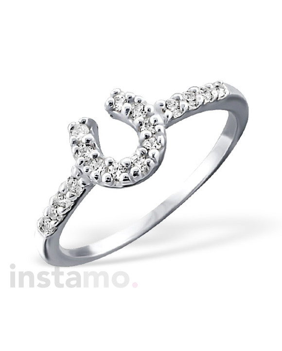 Dámsky strieborný prsteň