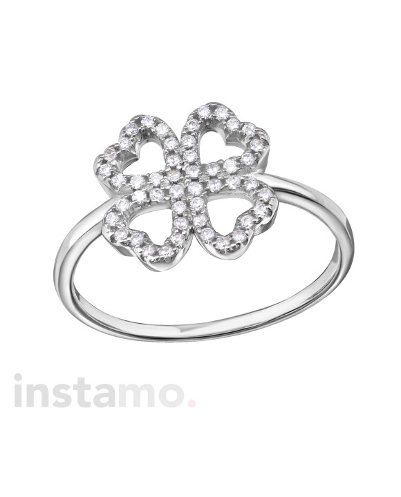 Dámsky strieborný prsteň