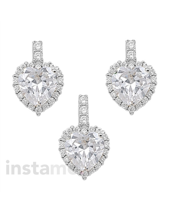 Dámská stříbrná souprava-164527-20