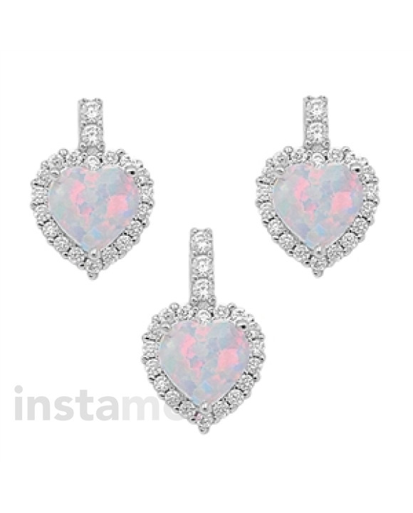 Dámská stříbrná souprava-164526-20