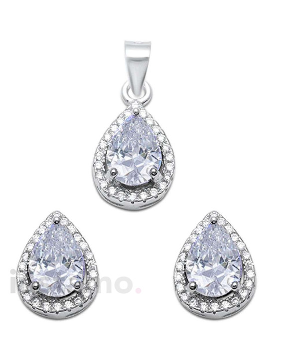 Dámská stříbrná souprava-257344-20