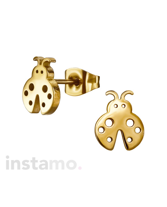 Ocelové náušnice beruška-313683-20