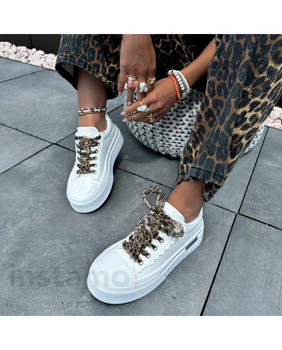 Bílé plátěné tenisky-319774-20