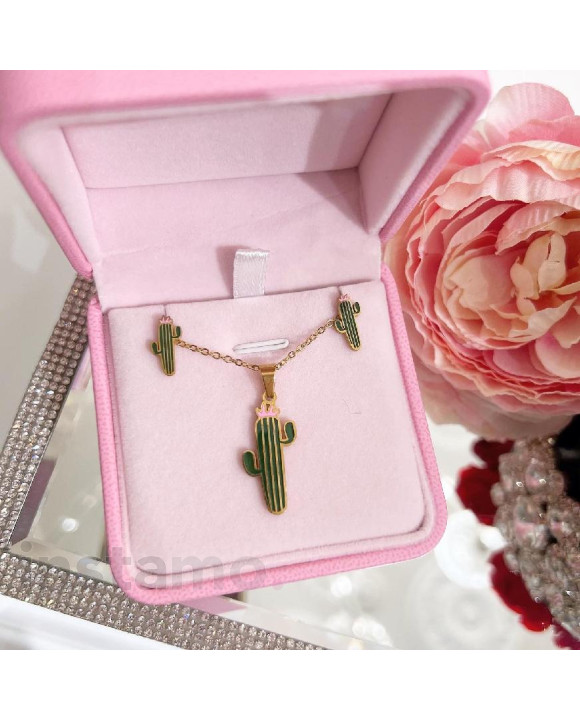 Dětská ocelová souprava kaktus-276466-20