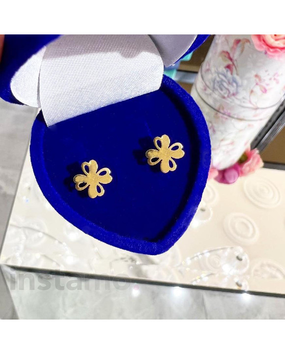 Dámské ocelové náušnice květ-275397-20