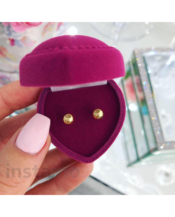 Pozlacené ocelové náušnice pecky-281759-20