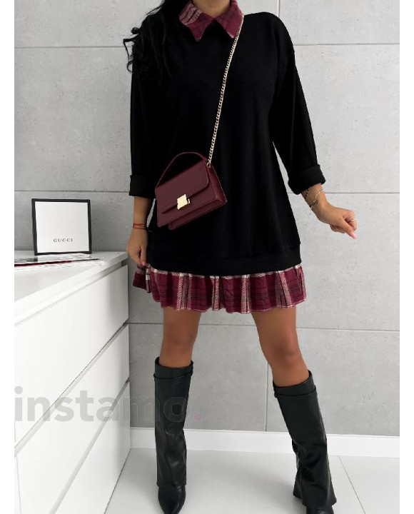 Černé oversize šaty-313901-20