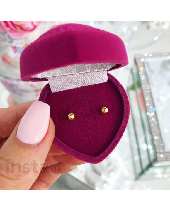 Pozlacené ocelové náušnice pecky-281761-20