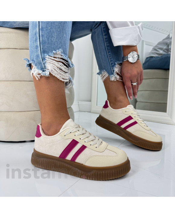 Béžovo-fuchsiové tenisky-324809-20