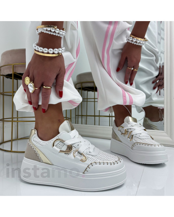 Bílo-zlaté tenisky-326525-20