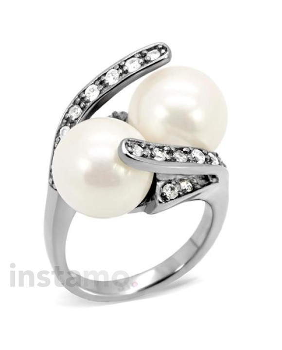 Dámsky oceľový prsteň