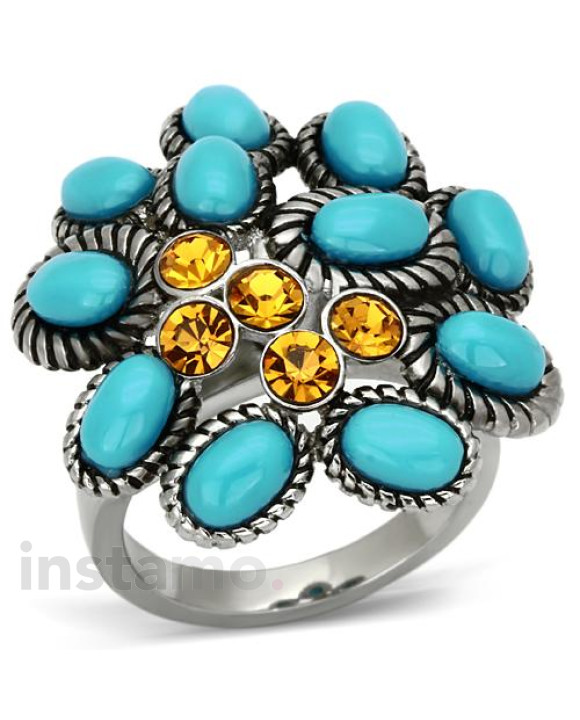 Dámsky oceľový prsteň