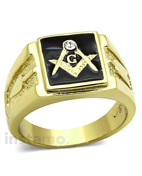 Pánsky oceľový prsteň