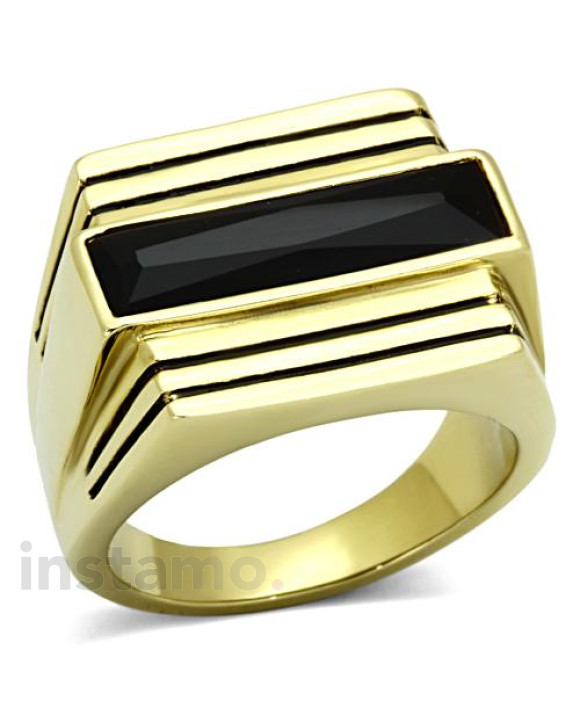 Pánsky oceľový prsteň