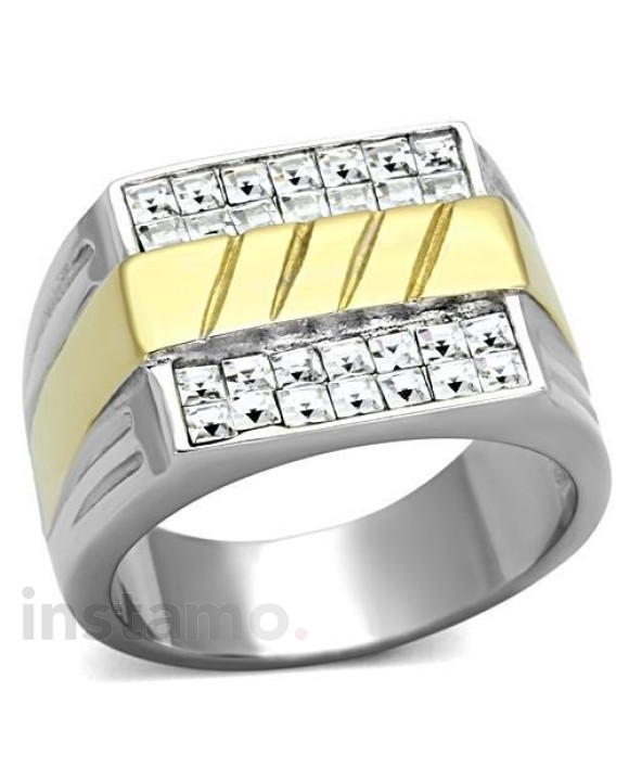 Pánsky oceľový prsteň