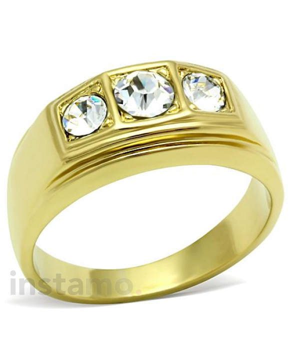 Pánsky oceľový prsteň