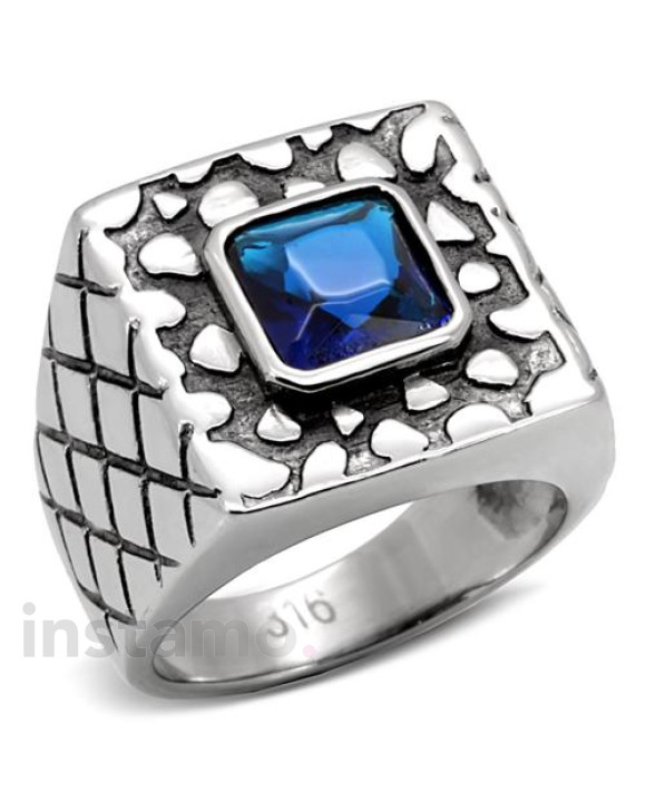 Pánsky oceľový prsteň