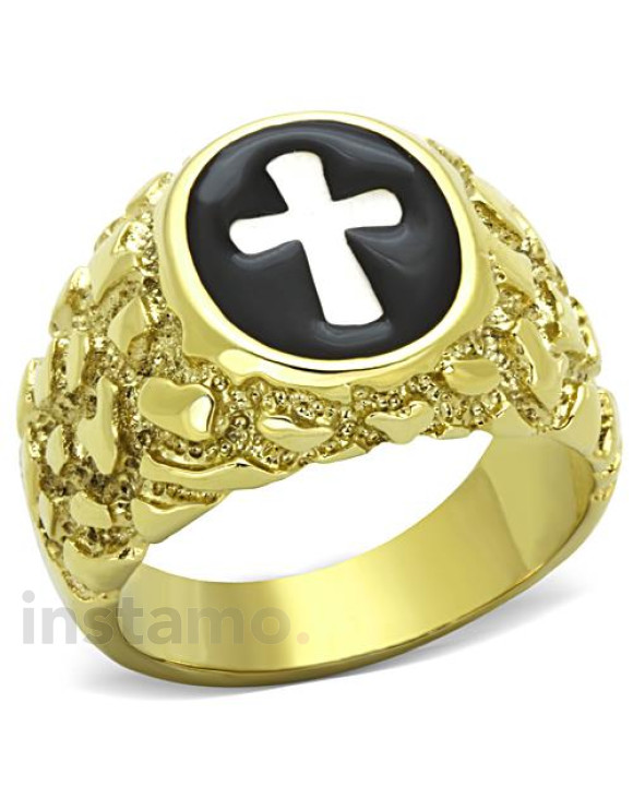 Pánsky oceľový prsteň