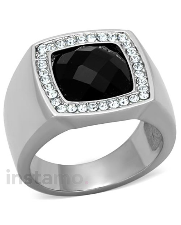 Pánsky oceľový prsteň