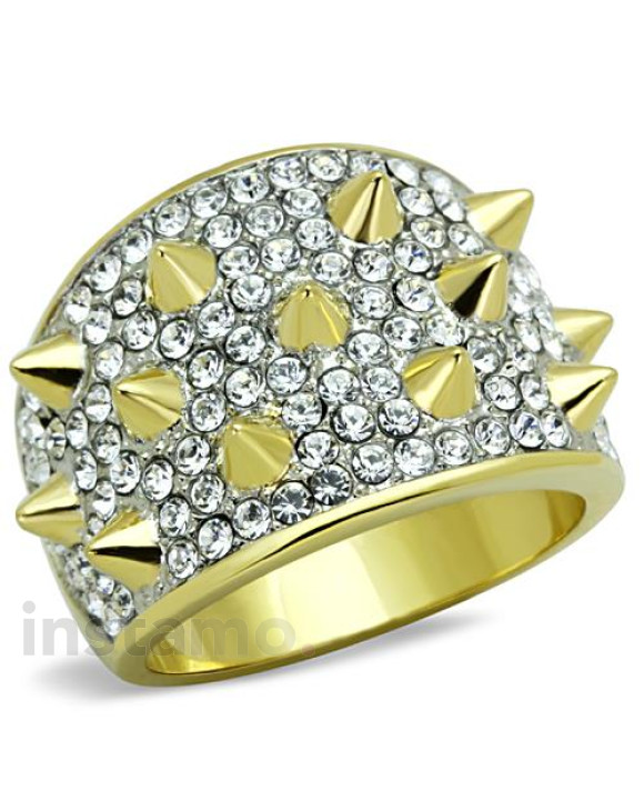 Dámsky oceľový prsteň