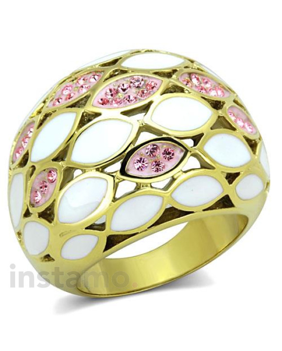 Dámsky oceľový prsteň