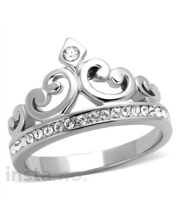 Dámsky oceľový prsteň