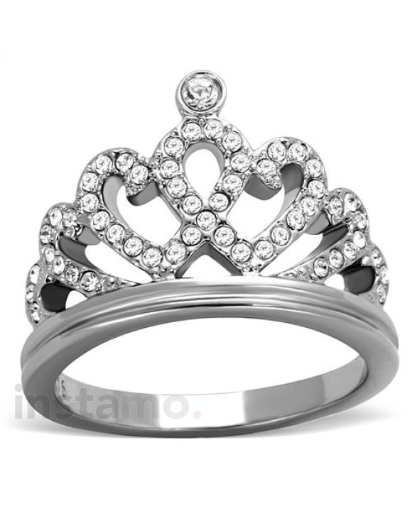 Dámsky oceľový prsteň