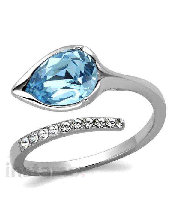 Dámsky oceľový prsteň