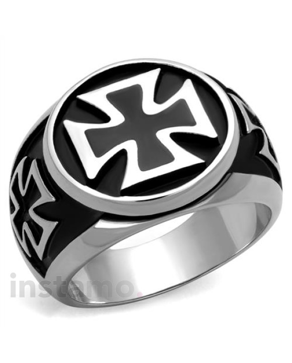 Pánsky oceľový prsteň