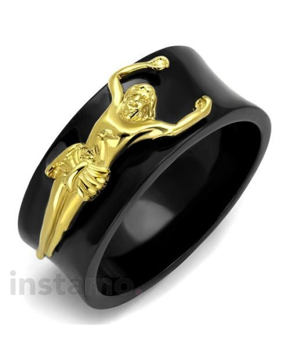 Pánsky počiernený prsteň