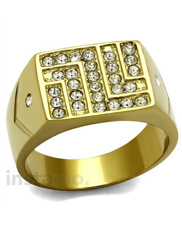 Pánsky oceľový prsteň