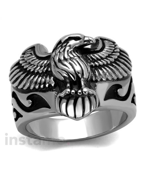 Pánsky oceľový prsteň