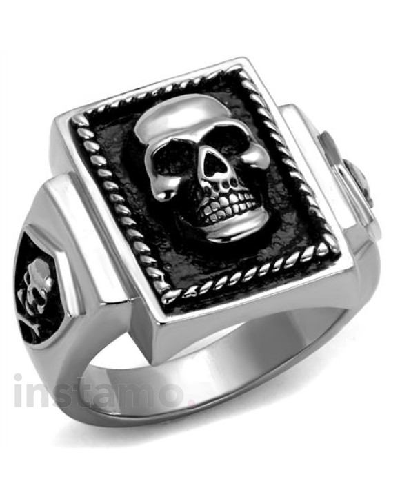 Pánsky oceľový prsteň