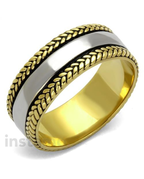 Pánsky oceľový prsteň