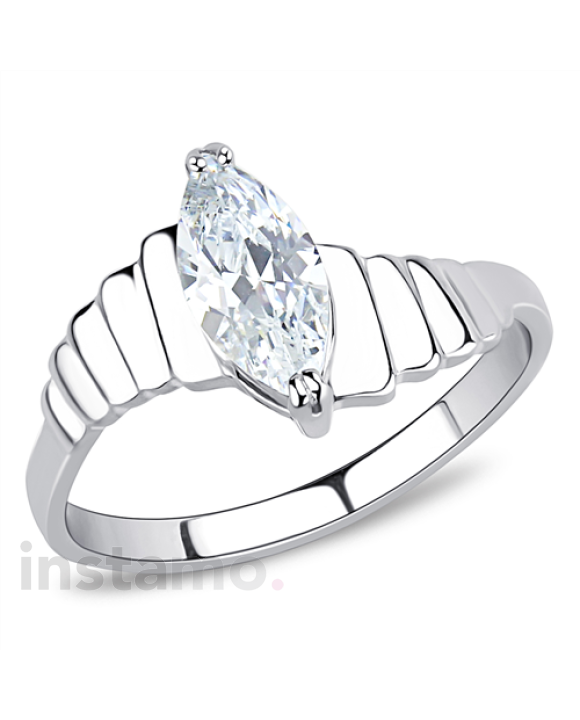 Dámsky oceľový prsteň