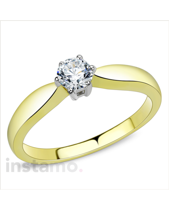 Dámsky oceľový prsteň