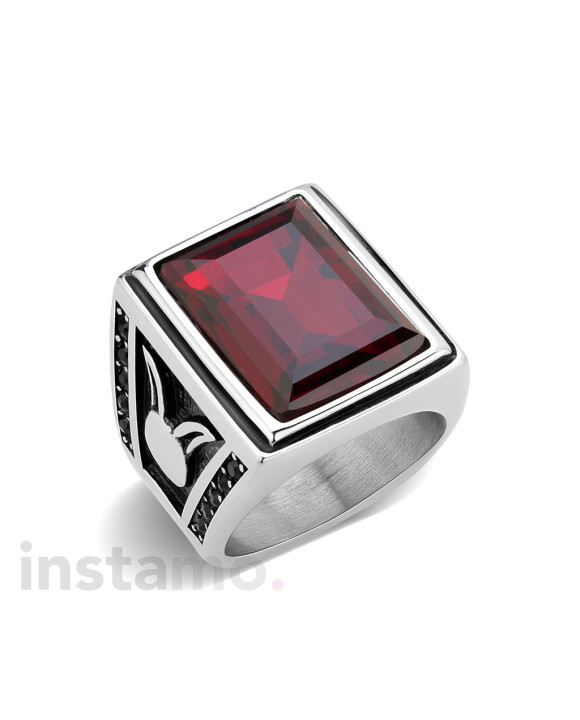 Pánský ocelový prsten-315028-20