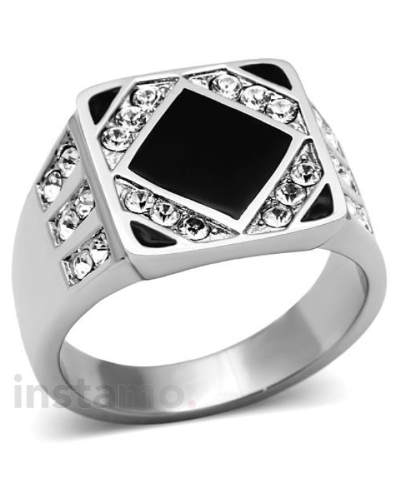 Pánsky oceľový prsteň 