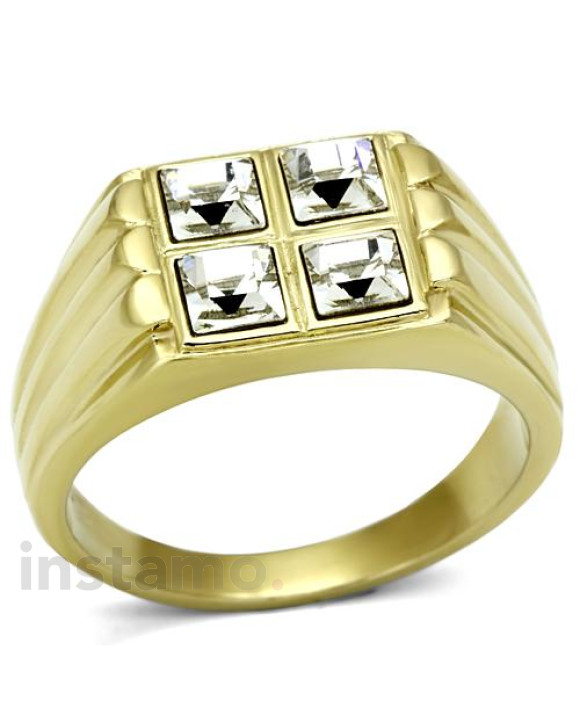 Pánsky oceľový prsteň