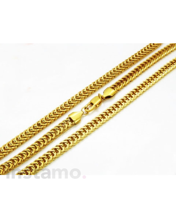 Pozlátená oceľová súprava