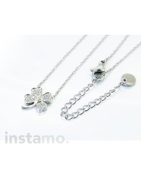 Náhrdelník s přívěskem čtyřlístek-321773-20