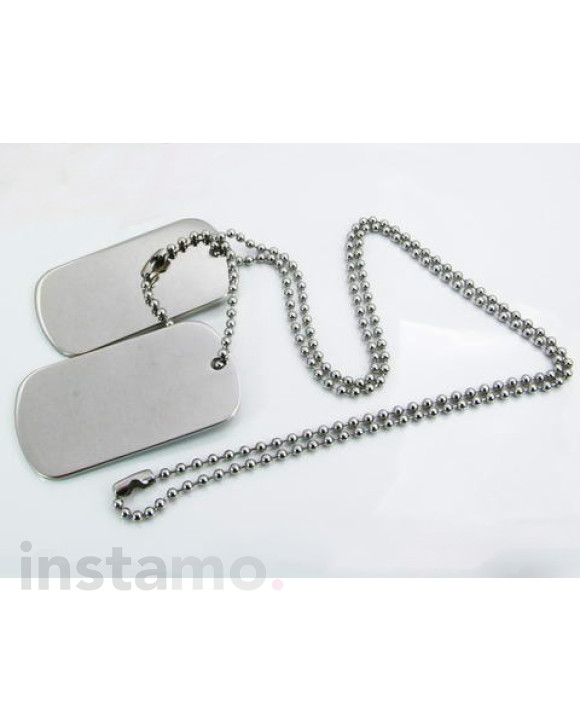 Pánský ocelový náhrdelník army-257592-20