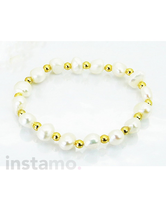 Dámský perlový náramek-321947-20