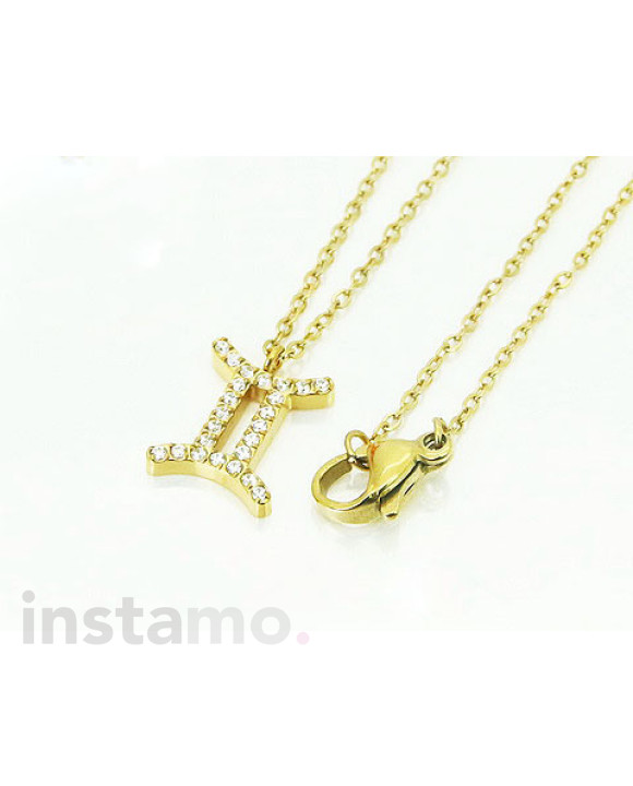 Dámský ocelový řetízek Blíženci-291033-20